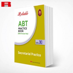 Reliable ABT Secretarial Practices Practice Book Class 11 Maharashtra State Board